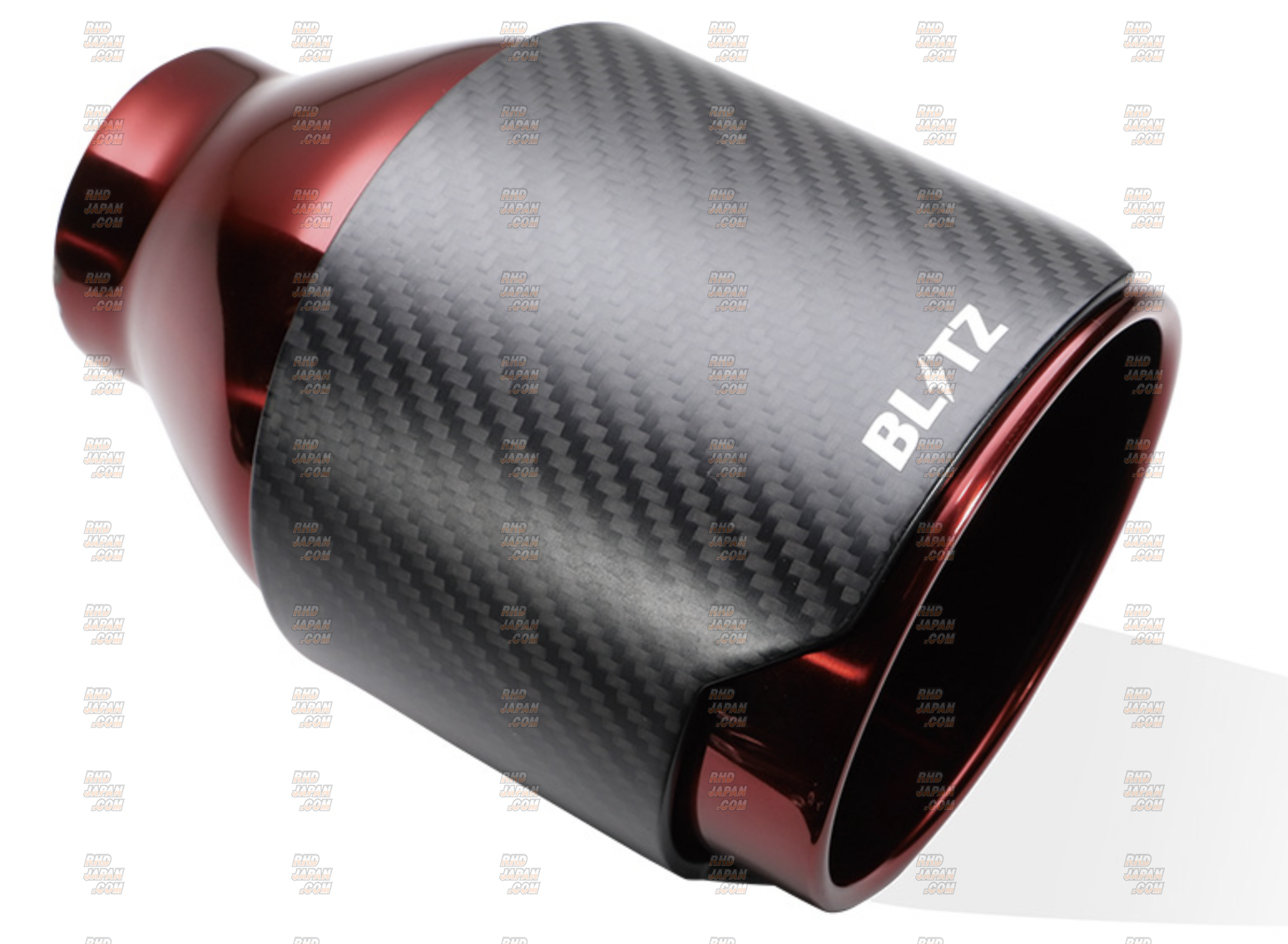 Blitz Nur-Spec Custom Edition Nur-CE Carbon Red Muffler Exhaust